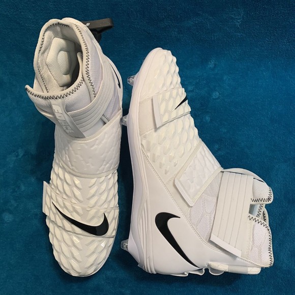 Nike Other - Nike Men's Force Savage Elite 2 TD Football Cleats White Black Size 16